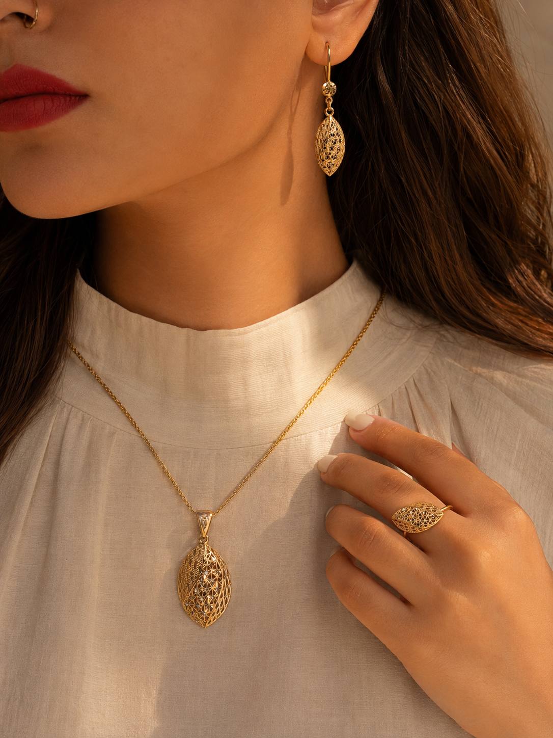 نیم‌ست 18K کد a119